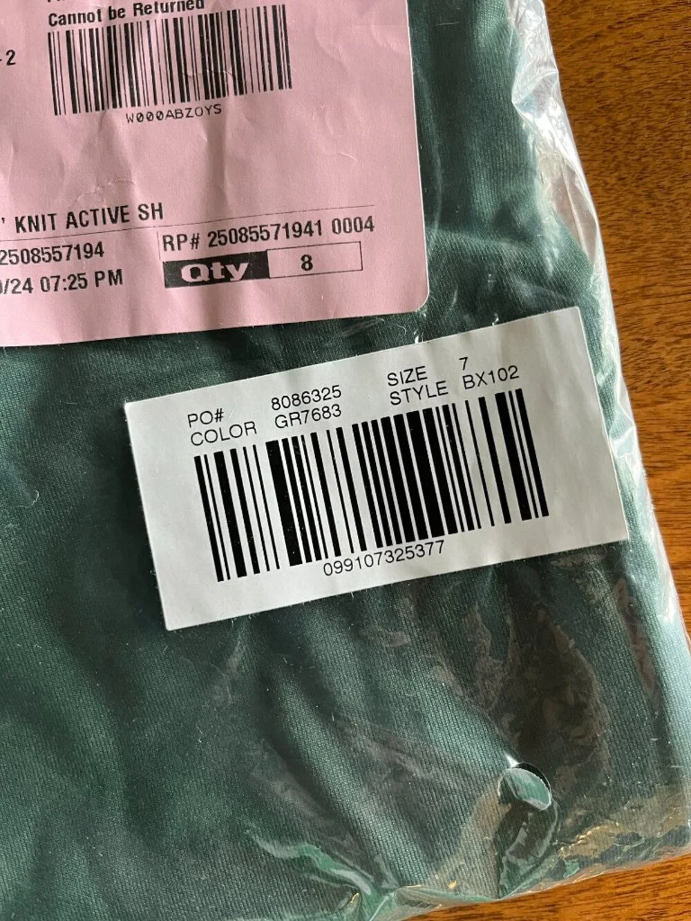 J. Crew forest green tech shorts 7 NWT